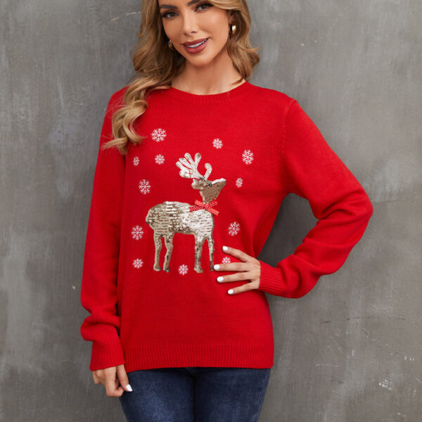 Women's Christmas Pullover Fashion Knitwear - Image 2