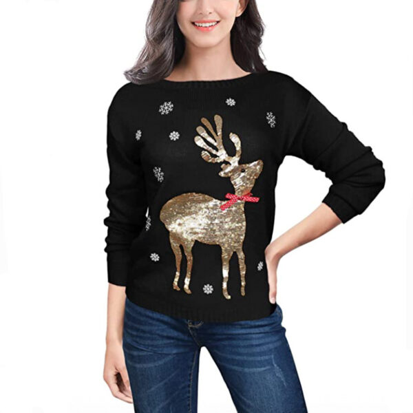 Women's Christmas Pullover Fashion Knitwear - Image 6