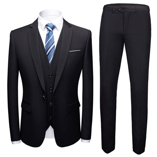 Men s Business Suits Wedding Dress Suit Set - Image 5