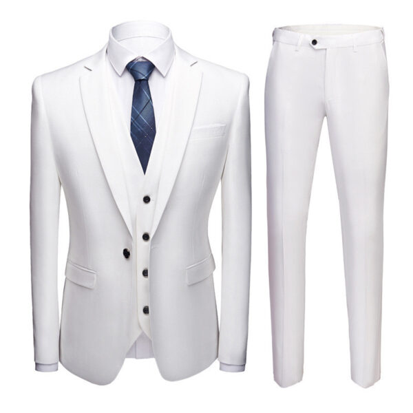 Men s Business Suits Wedding Dress Suit Set - Image 3