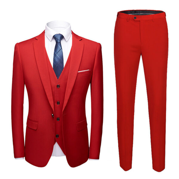 Men s Business Suits Wedding Dress Suit Set - Image 2