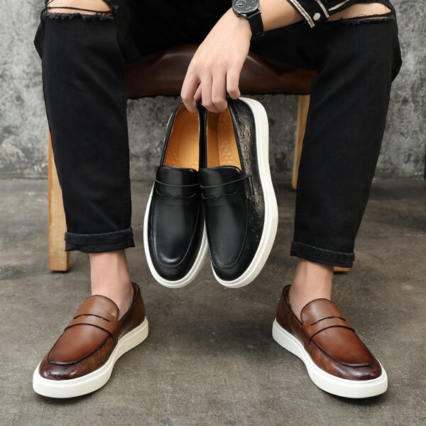 Breathable British Style Loafers Men - Image 7