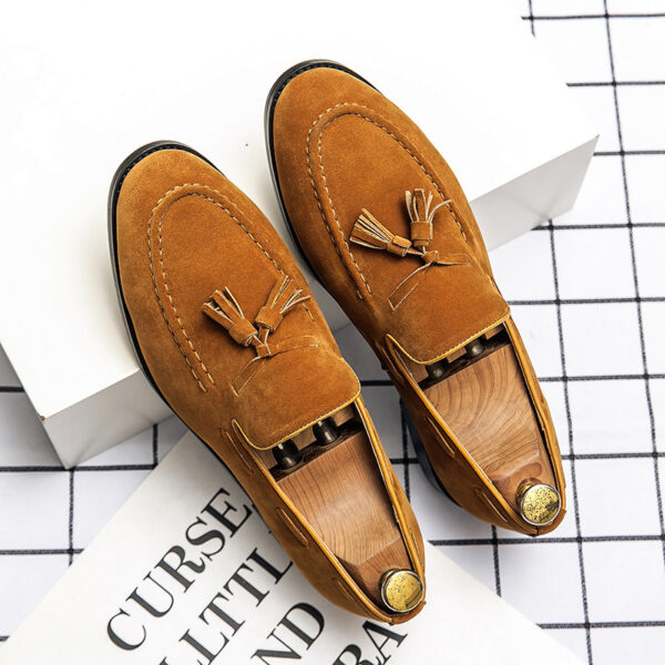 British Style Men's Tassel Loafers - Image 4