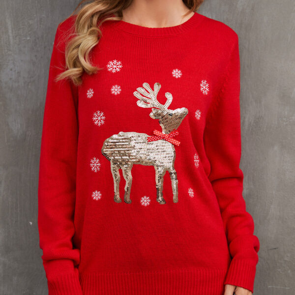 Women's Christmas Pullover Fashion Knitwear - Image 4