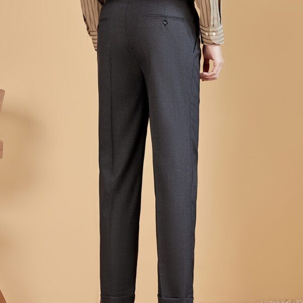 Men's Casual Straight-leg Suit Pants - Image 4