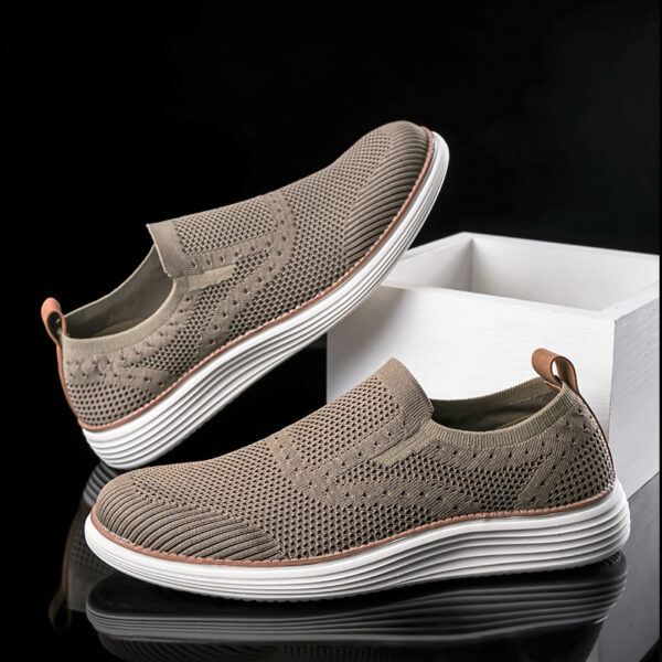 Plus Size Fashion Slip-on Loafers - Image 7