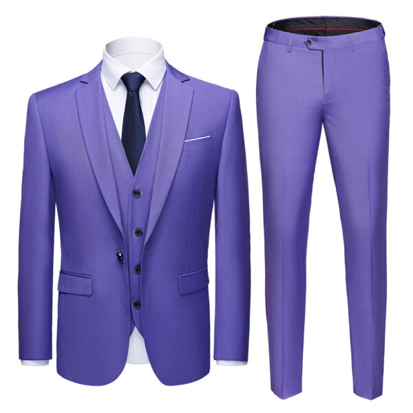 Men s Business Suits Wedding Dress Suit Set - Image 9